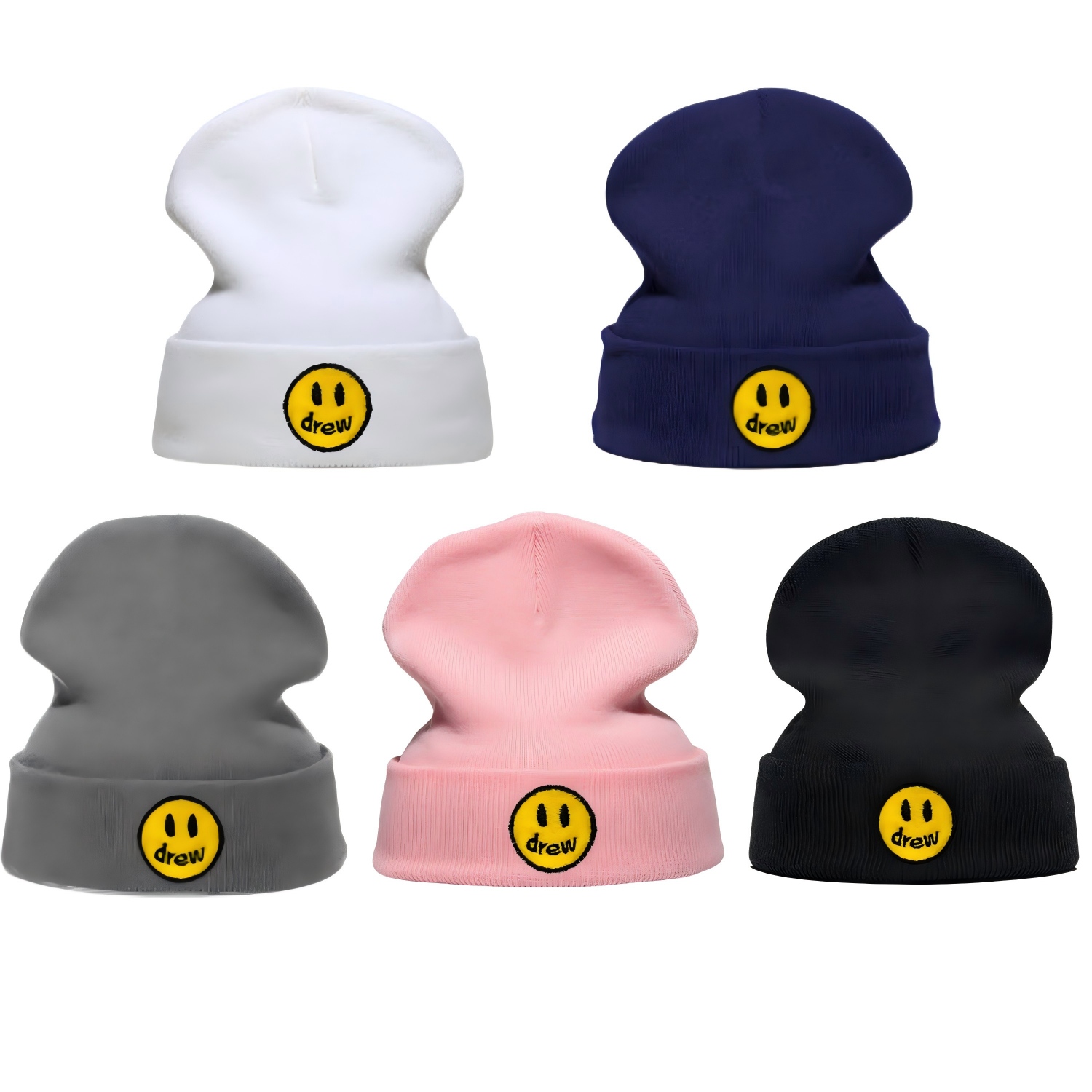 Beanie Cuffed Knit - Nieuwe geborduurde gebreide beanie voor mannen