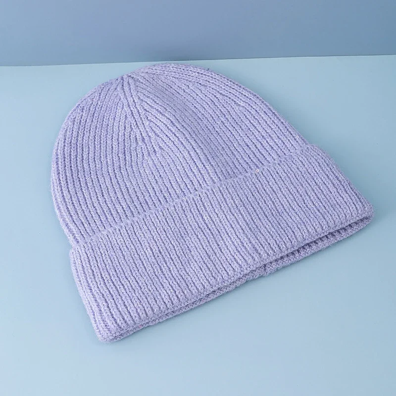 Nieuwe gebreide muts met opges - Beanie Cuffed Knit recensie en prijs