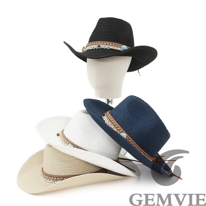 GEMVIE 4 Kleuren Retro Outdoor - Cowboy Hat Straw recensie en prijs