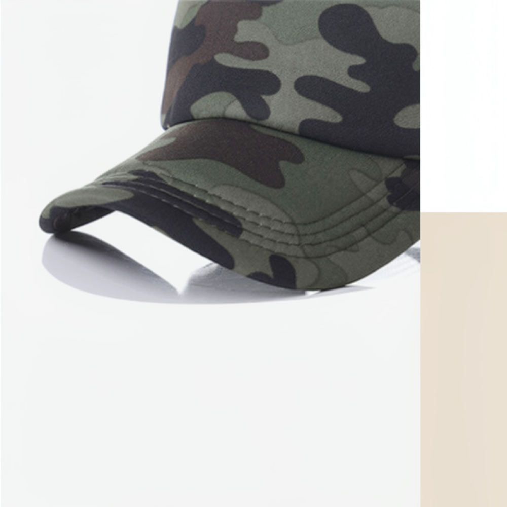 Modieuze baseballpet met camou - Trucker Cap Mesh recensie en prijs