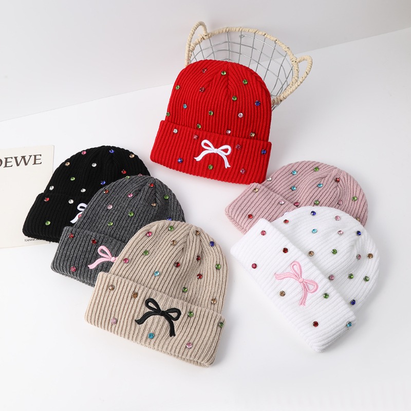 Dames gebreide muts met glanze - Beanie Cuffed Knit recensie en prijs