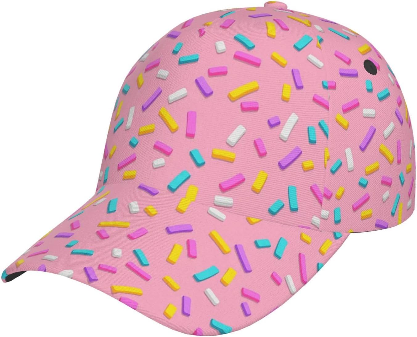 Roze decoratieve hagelslag her - Golf Cap Dad recensie en prijs