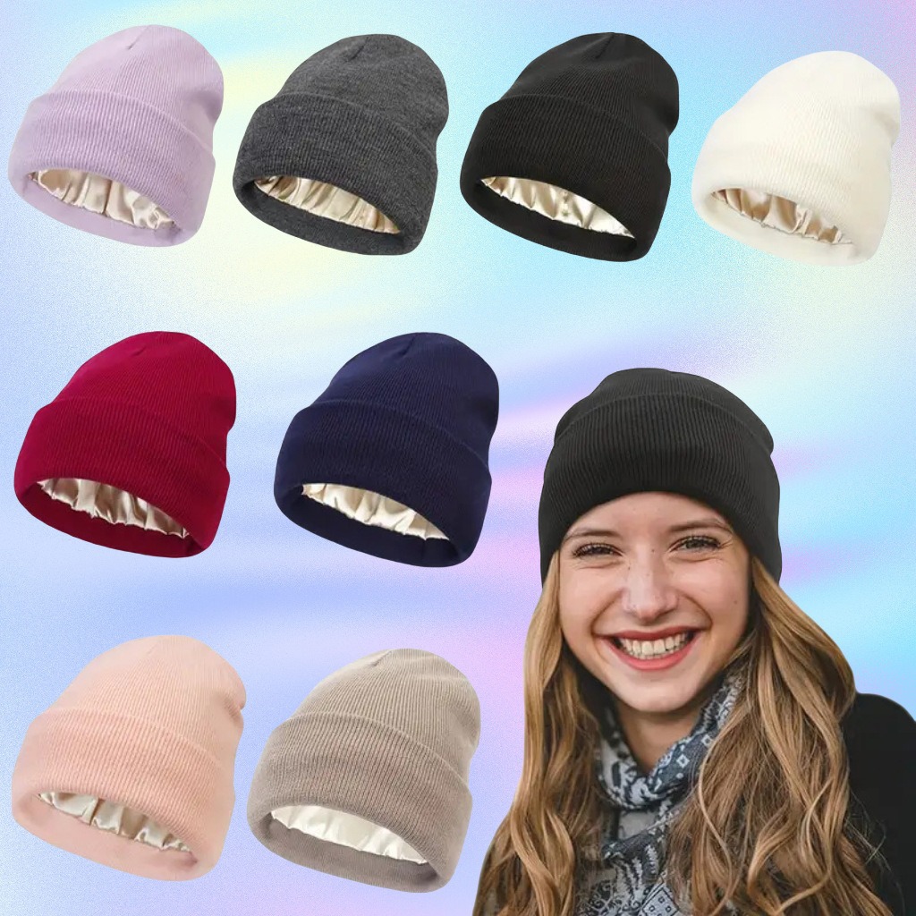 Unisex Satijn Gevoerde Antista - Beanie Cuffed Knit recensie en prijs