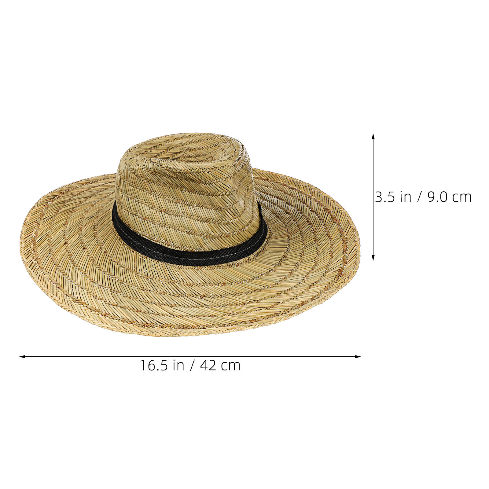 2 stuks brede strohoeden voor  - Cowboy Hat Straw recensie en prijs